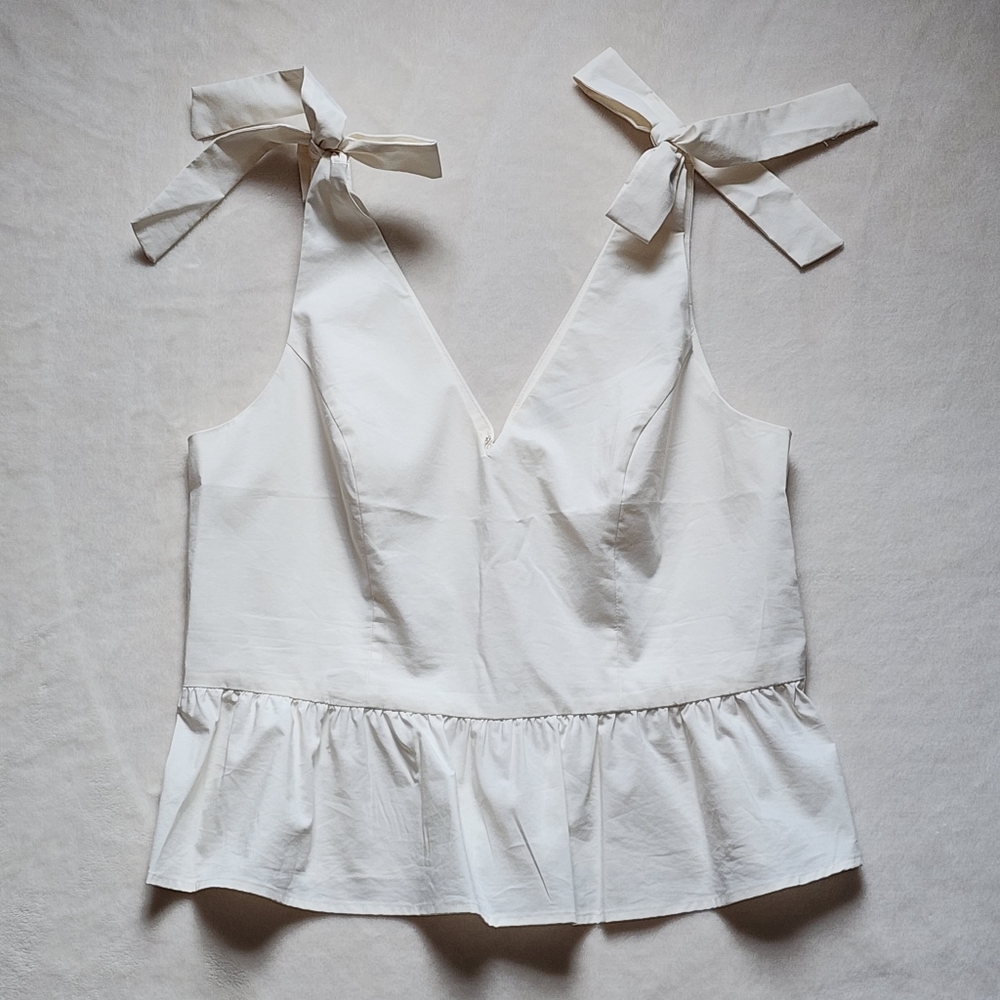 Express Summer Tie Tank Top Size L NWOT